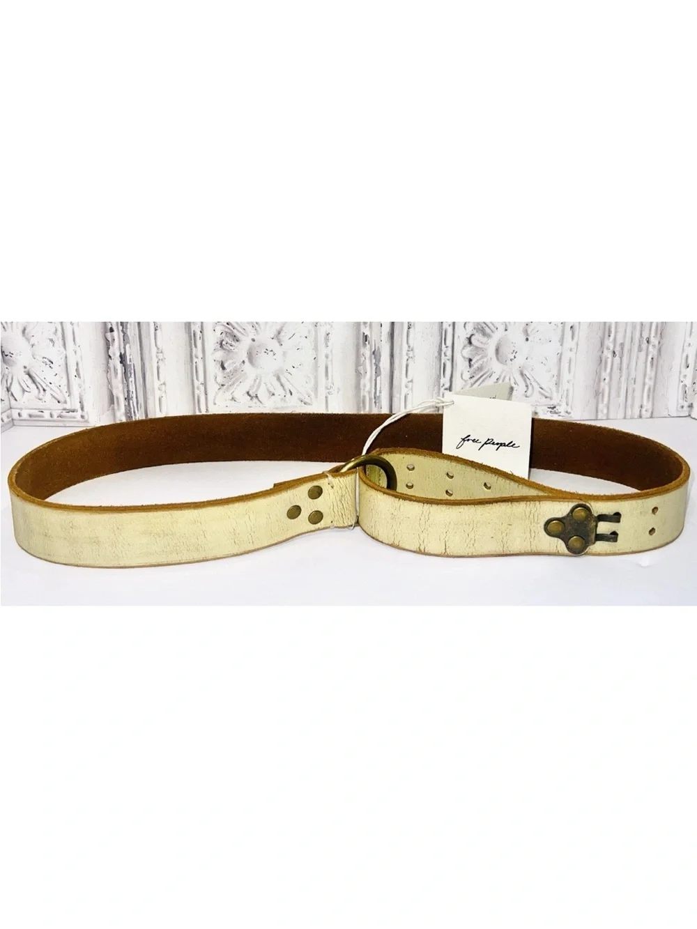 Nwt Free People We the Free Sur Hip Belt Ivory M/L